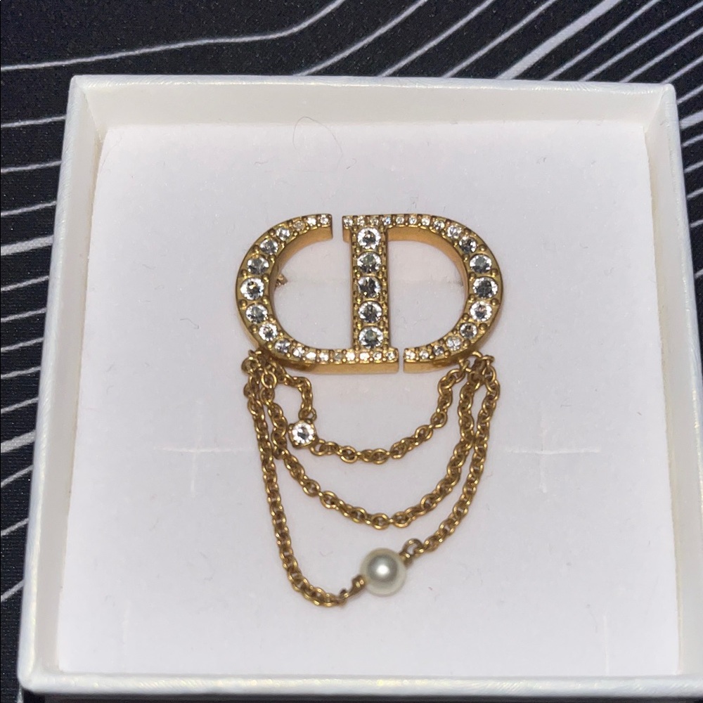 Dior Brooch accessory Brass gold - Picture 6 of 6